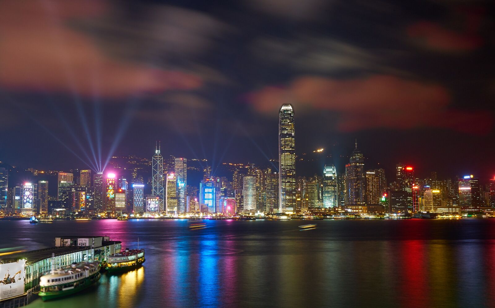 Sony a7 II sample photo. Hong kong, cityscape, night photography