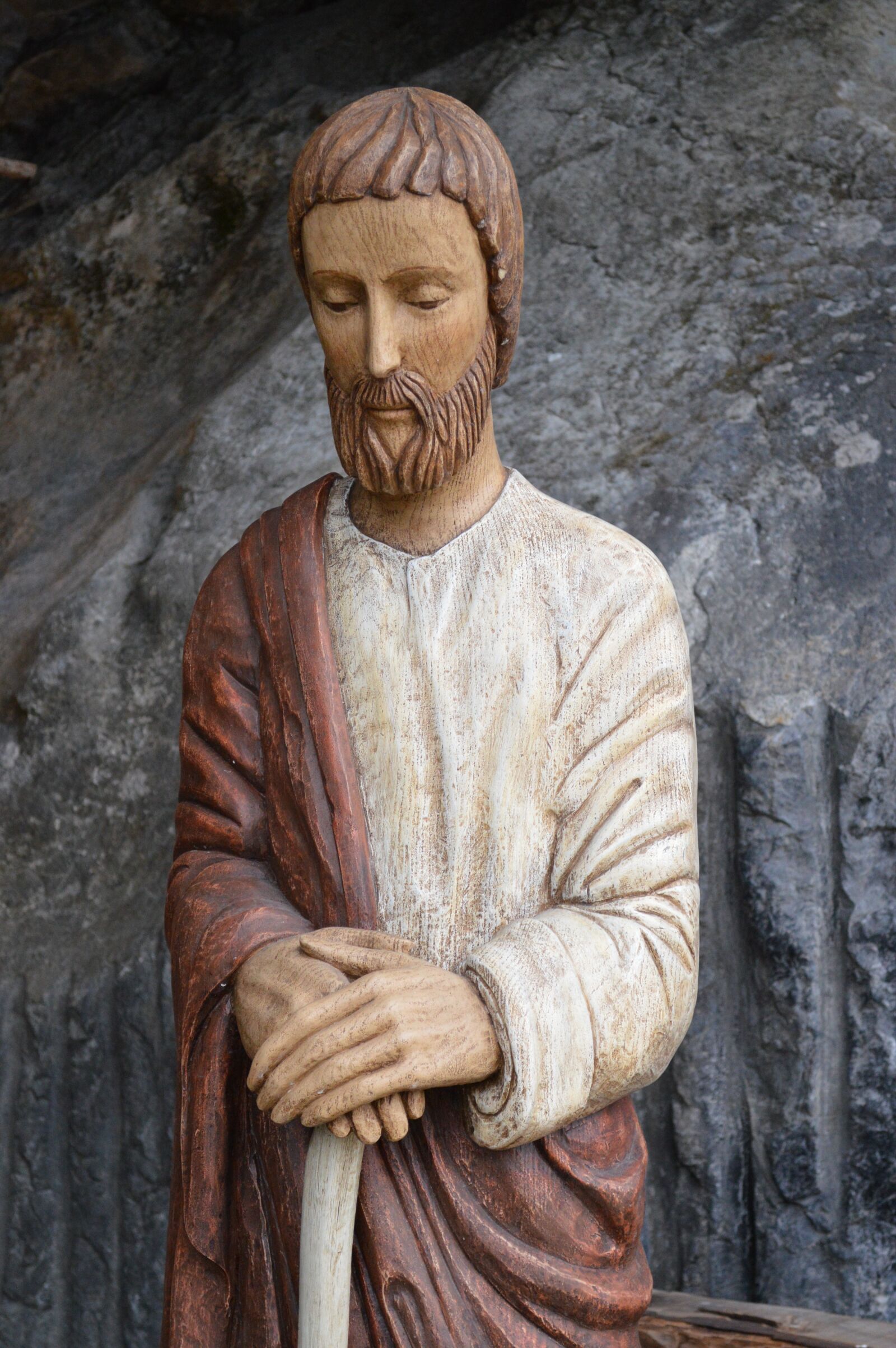 Nikon D3200 sample photo. Statue, wood, sculpture photography