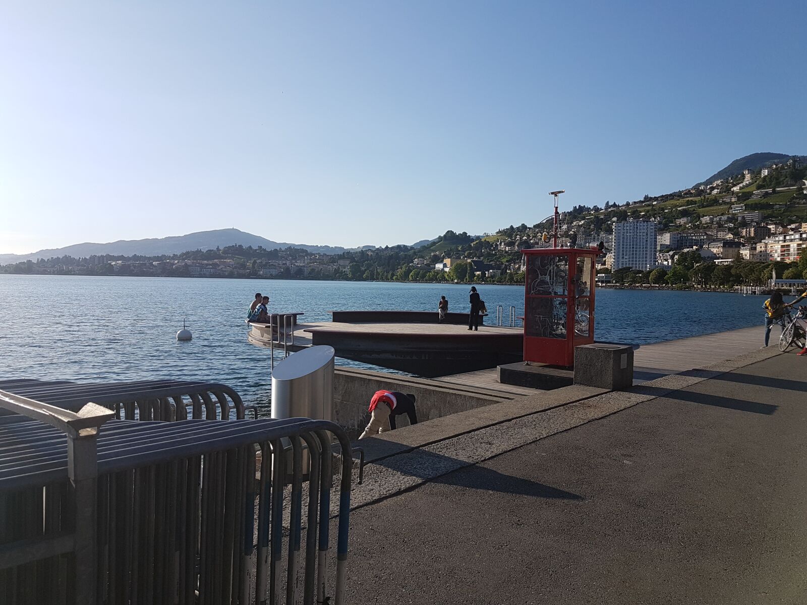 Samsung Galaxy S7 Edge sample photo. Montreux, switzerland, lake photography