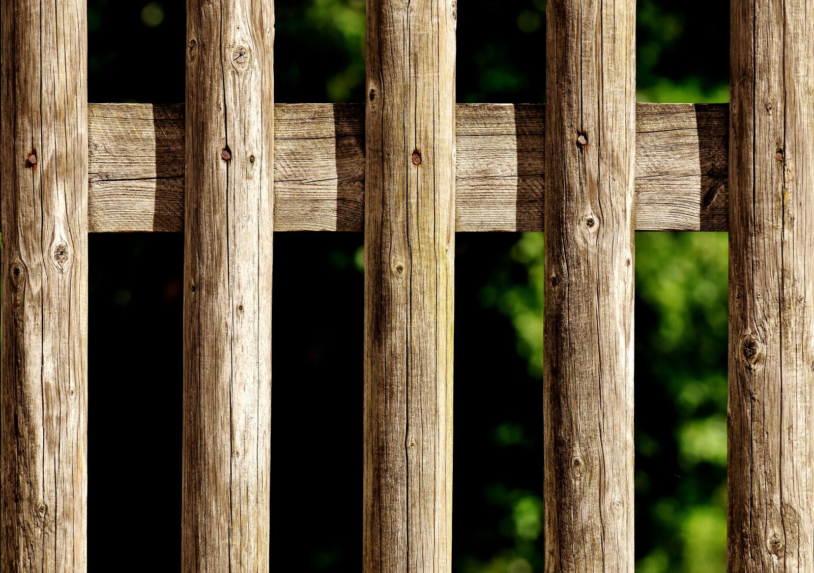 Nikon D7200 sample photo. Fence, wood, garden photography