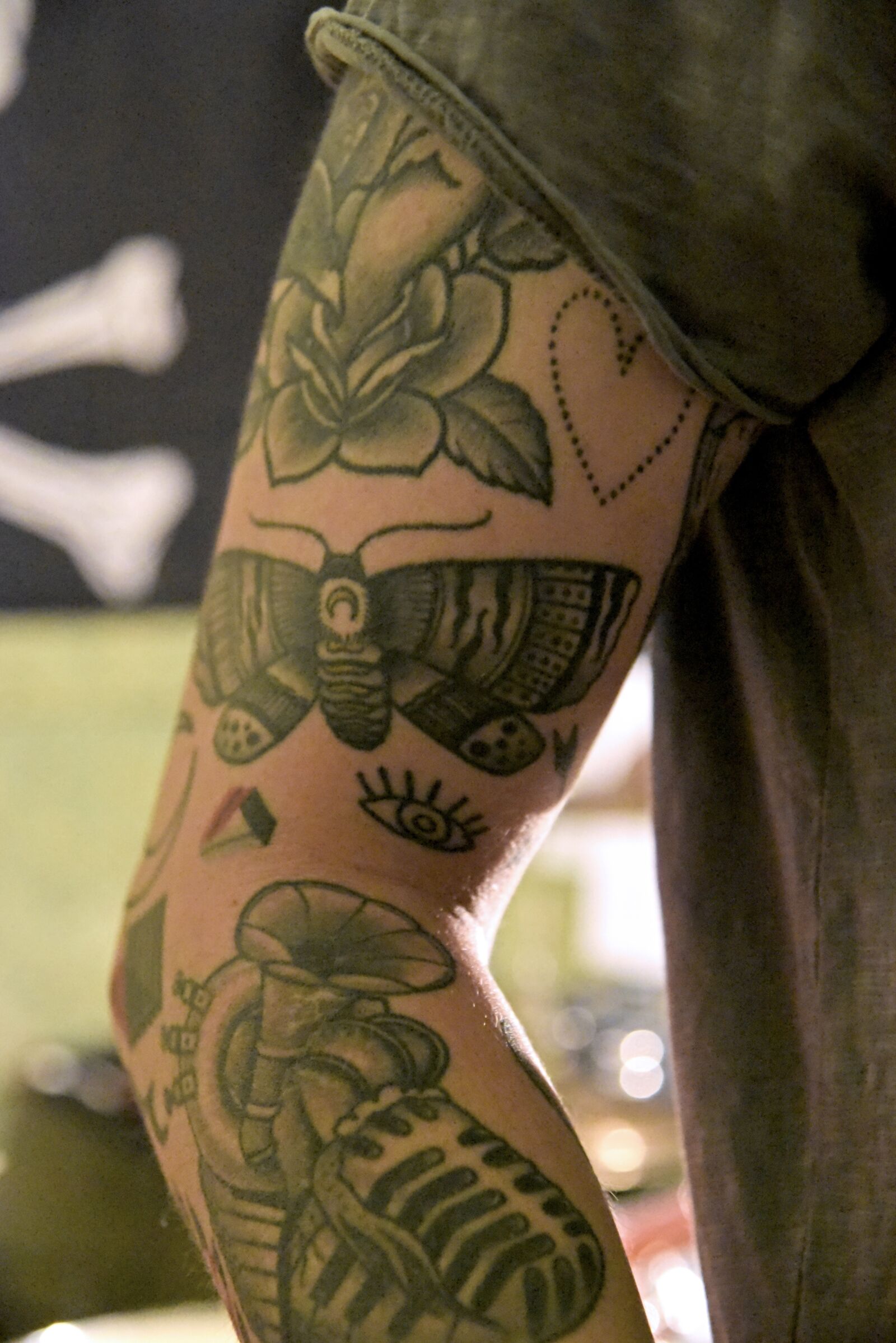 Nikon D750 sample photo. Arm, rock, tattoo photography