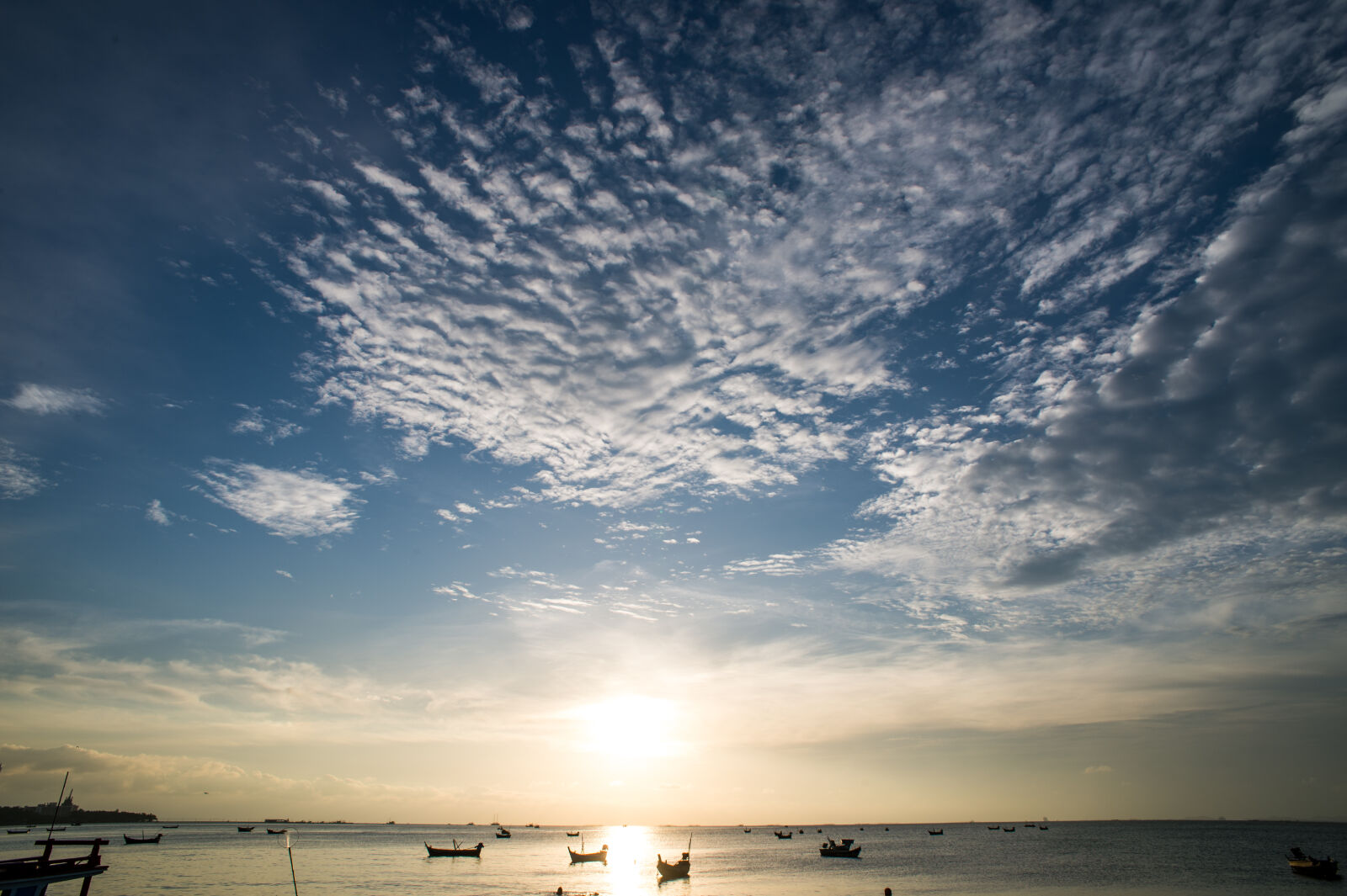 Nikon Df sample photo. Clouds, pattaya, sunset, thailand photography