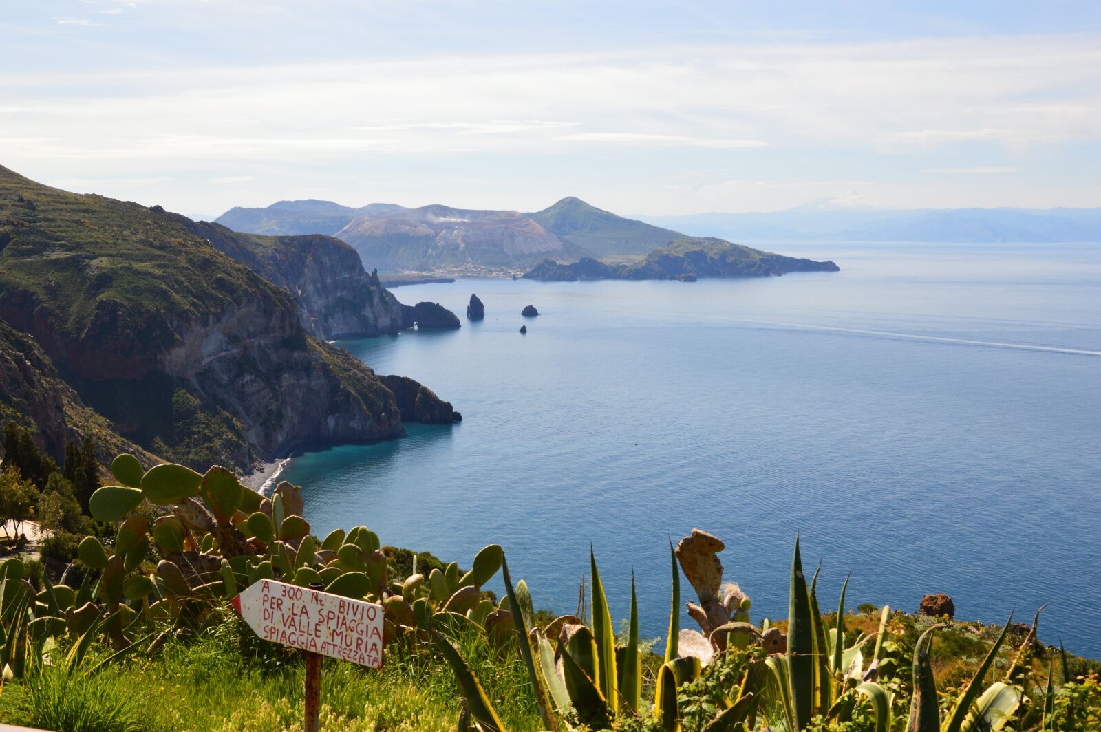 Nikon D3200 sample photo. Lipari, sicily, sea photography