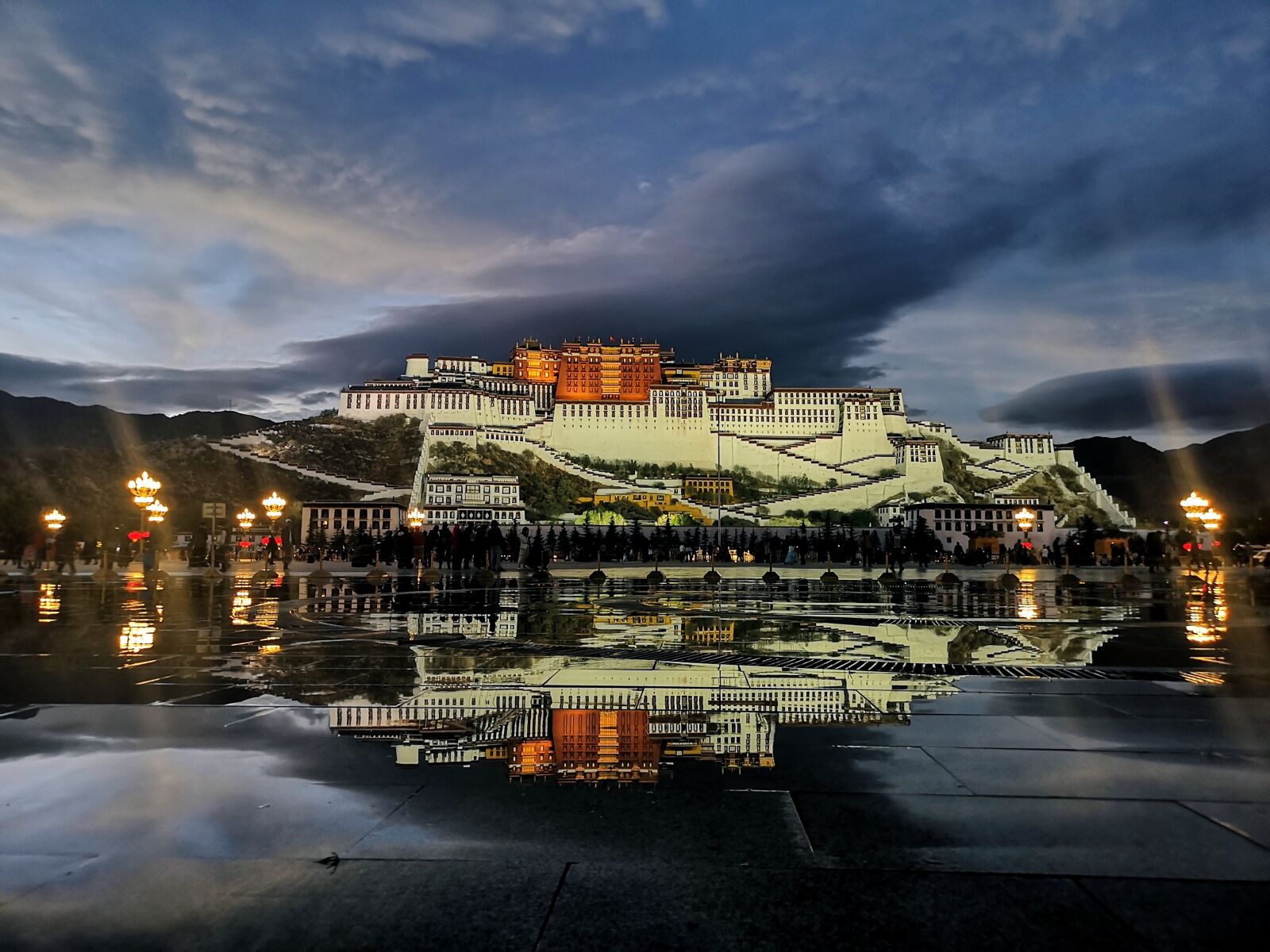 HUAWEI P20 Pro sample photo. The potala palace, tibet photography