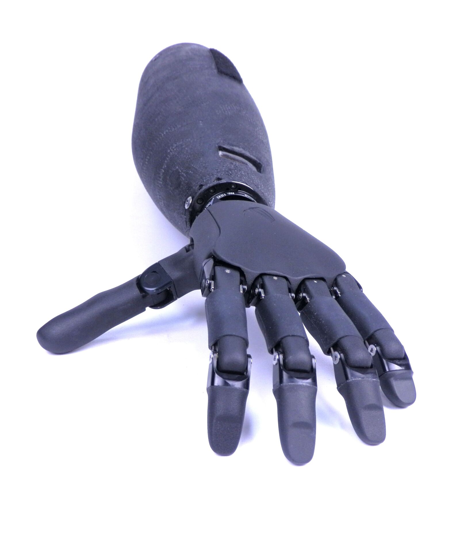 Olympus SP-610UZ sample photo. Hand prosthesis, humanoid, hand photography