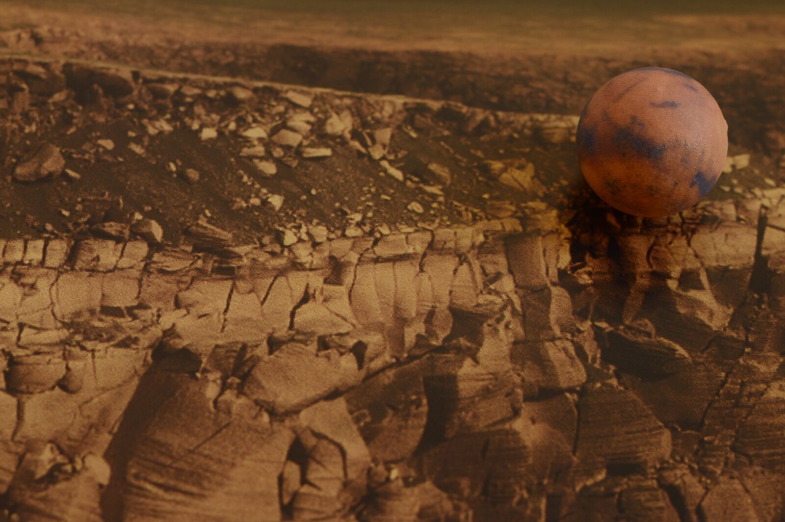 Nikon D3200 sample photo. Planet, model, mars photography