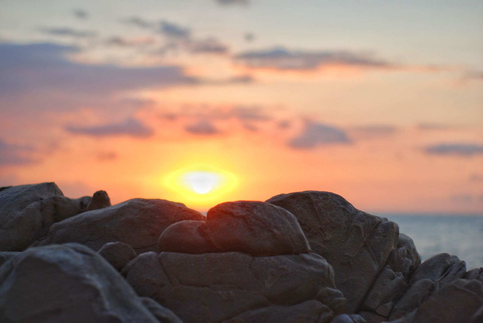 Nikon D80 sample photo. Dawn, rock, spring water photography
