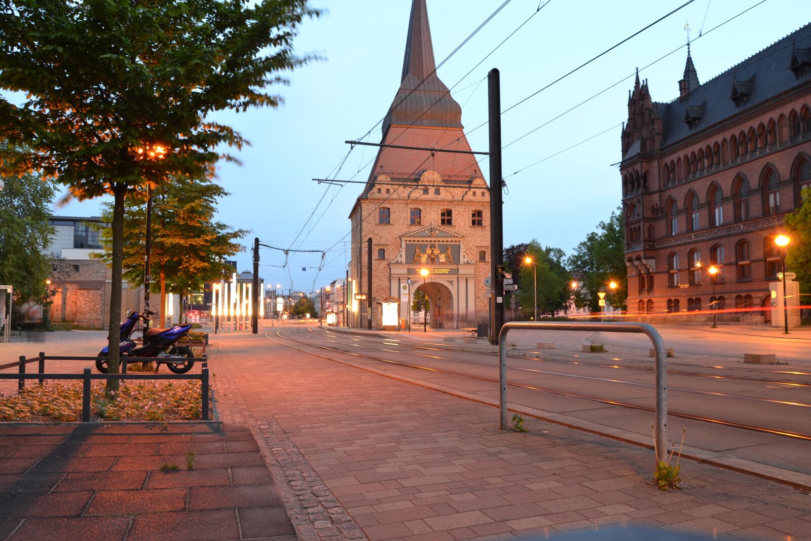 Nikon D3100 sample photo. Rostock, hanseatic city, architecture photography