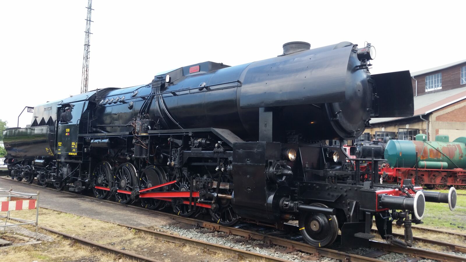 Samsung Galaxy S5 sample photo. Steam locomotive, 5519, hanau photography