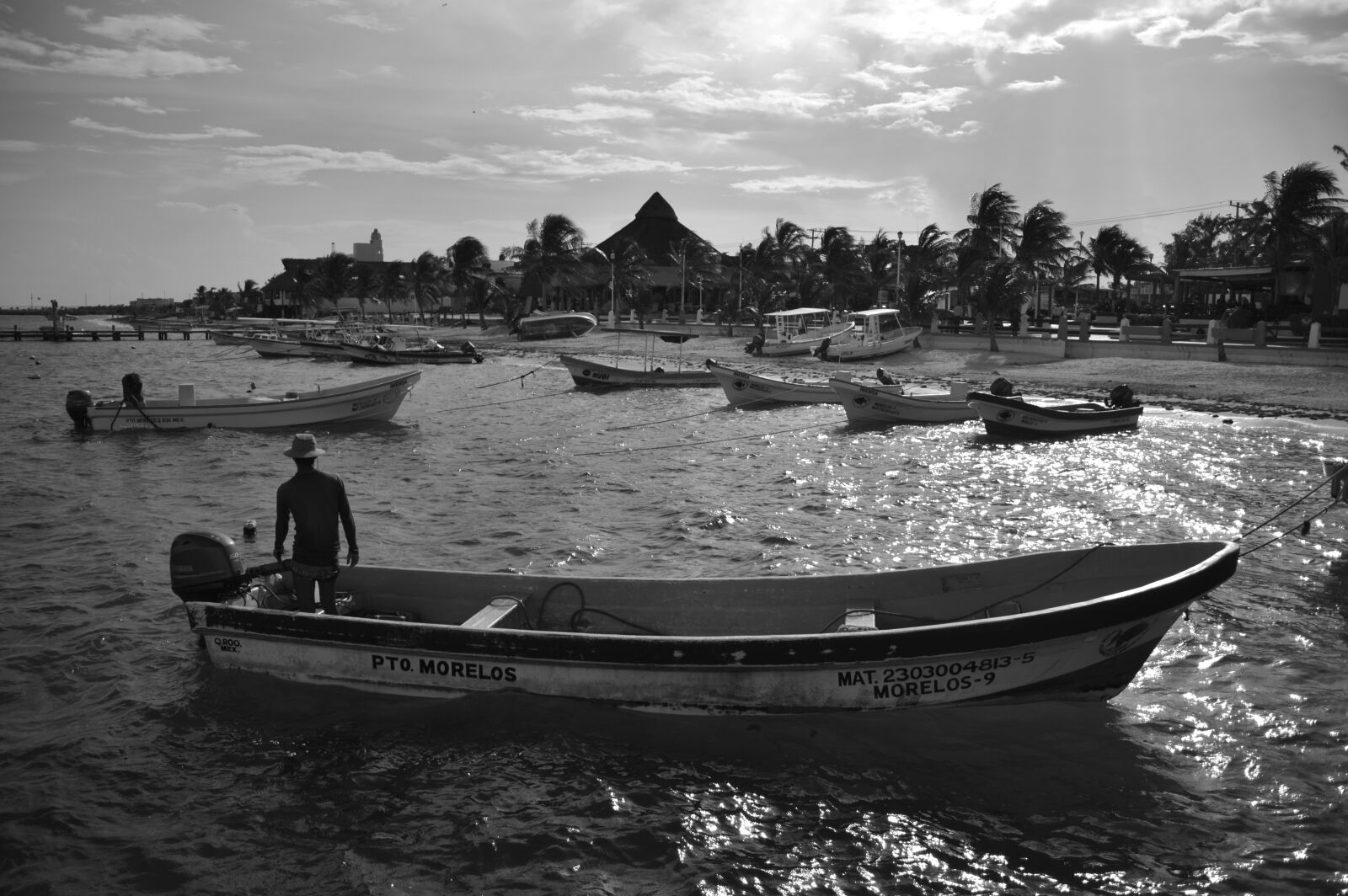 Nikon D3200 sample photo. Boat, mexico, port photography