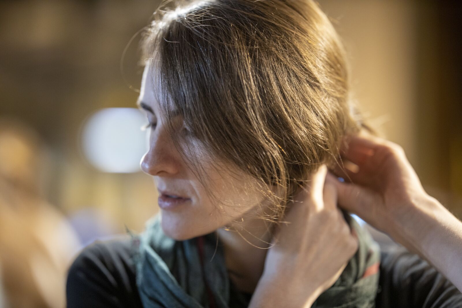 Canon RF 85mm F1.2L USM sample photo. Woman, hair, beautiful photography