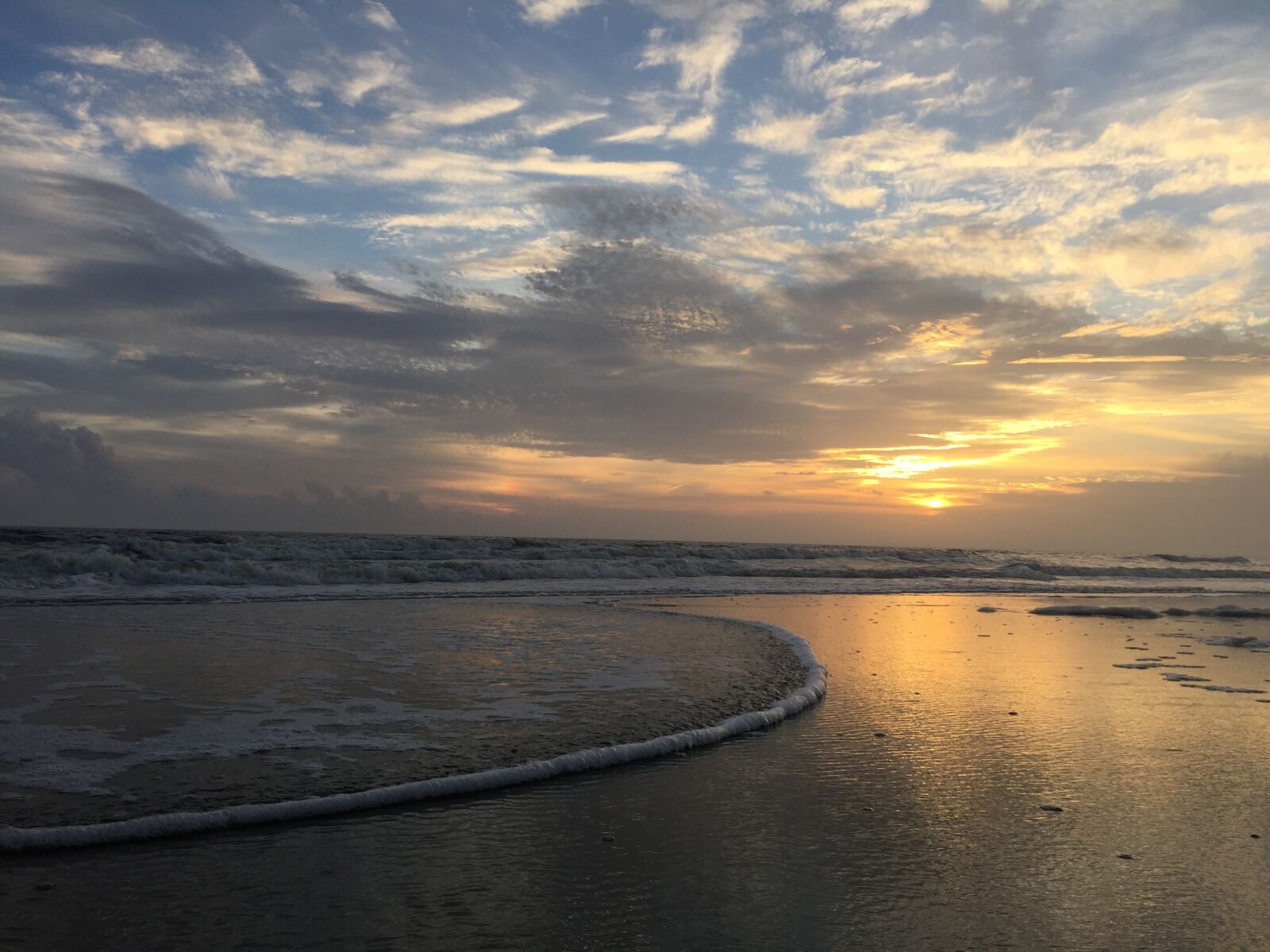 iPhone 6 Plus back camera 4.15mm f/2.2 sample photo. Sunset, beach, beach sunset photography