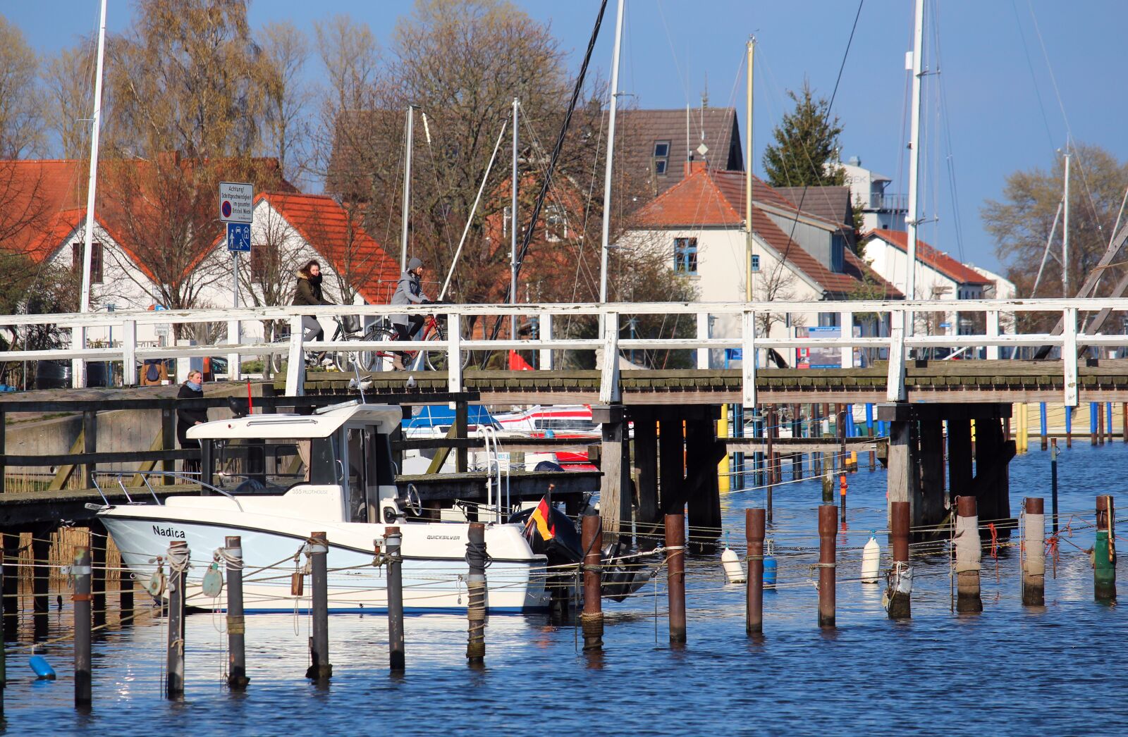 Canon EF-S 55-250mm F4-5.6 IS STM sample photo. Greifswald wieck, ryck, port photography