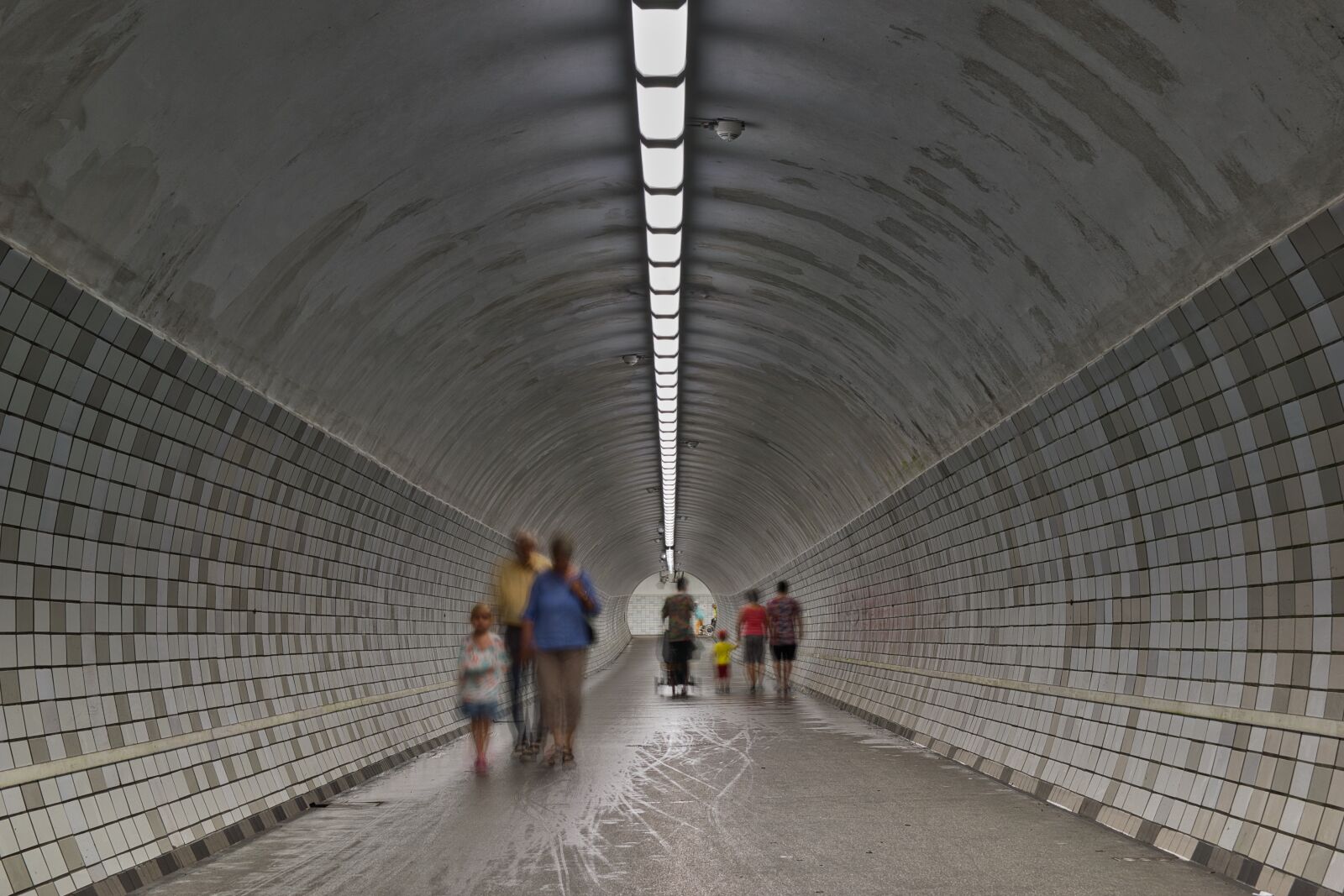 Nikon D5300 sample photo. Tunnel, pedestrian tunnel, passage photography