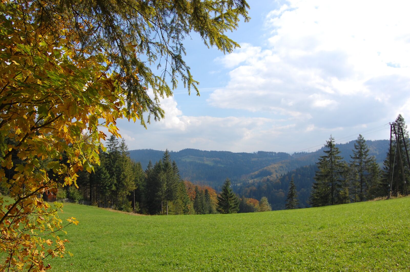 Nikon D40 sample photo. Landscape, autumn, mountains photography