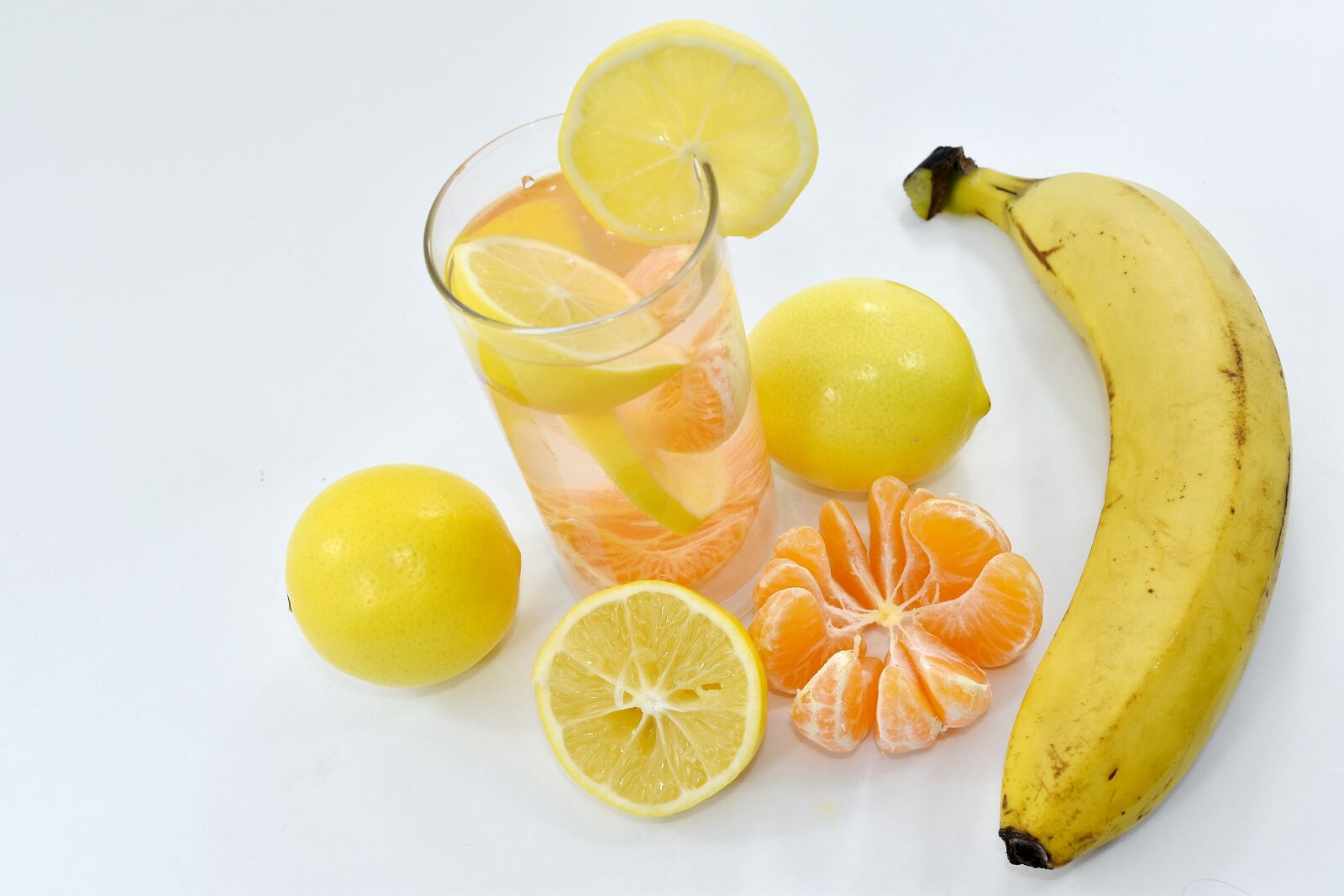 Nikon D5500 sample photo. Banana, cocktail, fruit juice photography