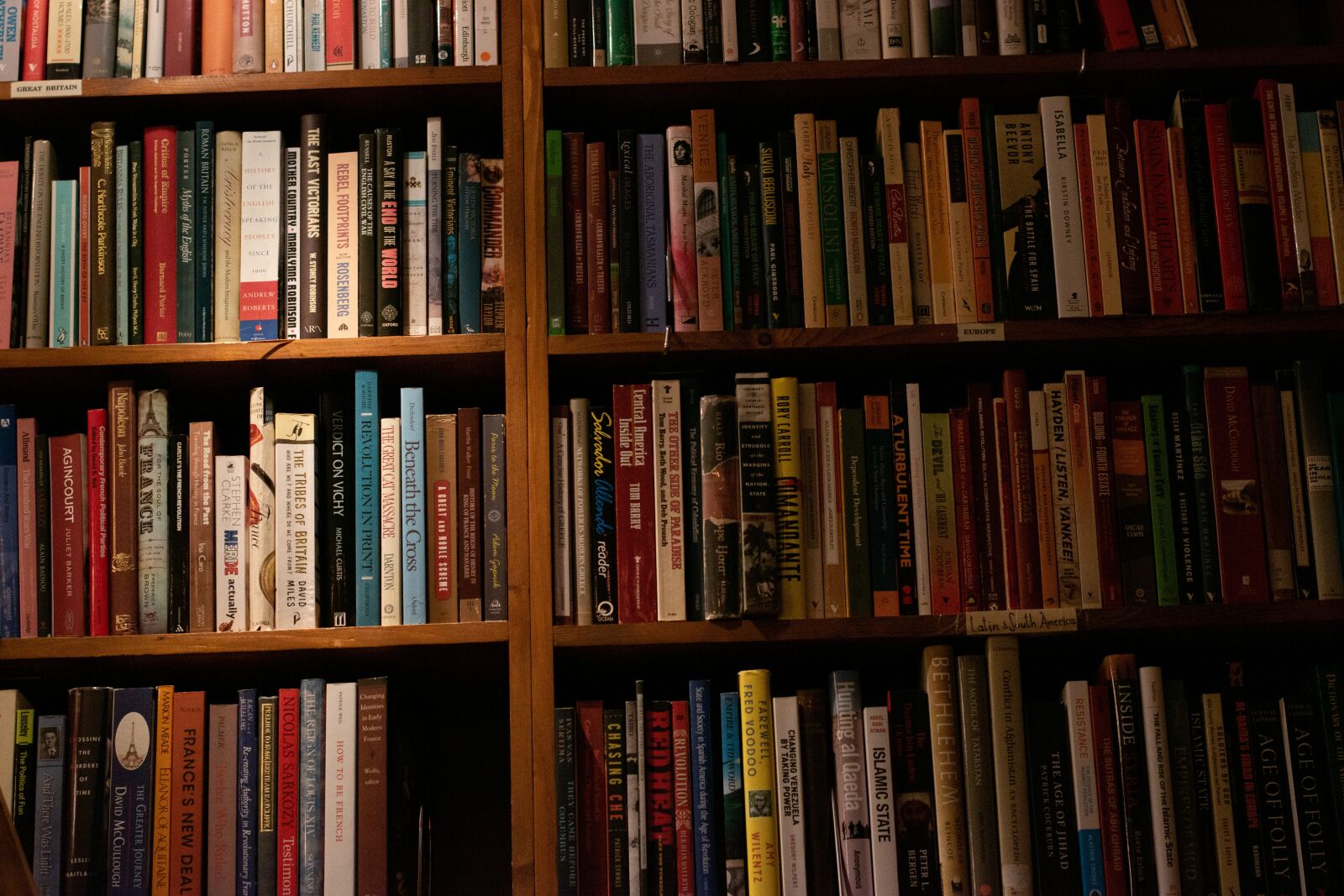 Nikon D3500 sample photo. Books, cafe, coffee photography