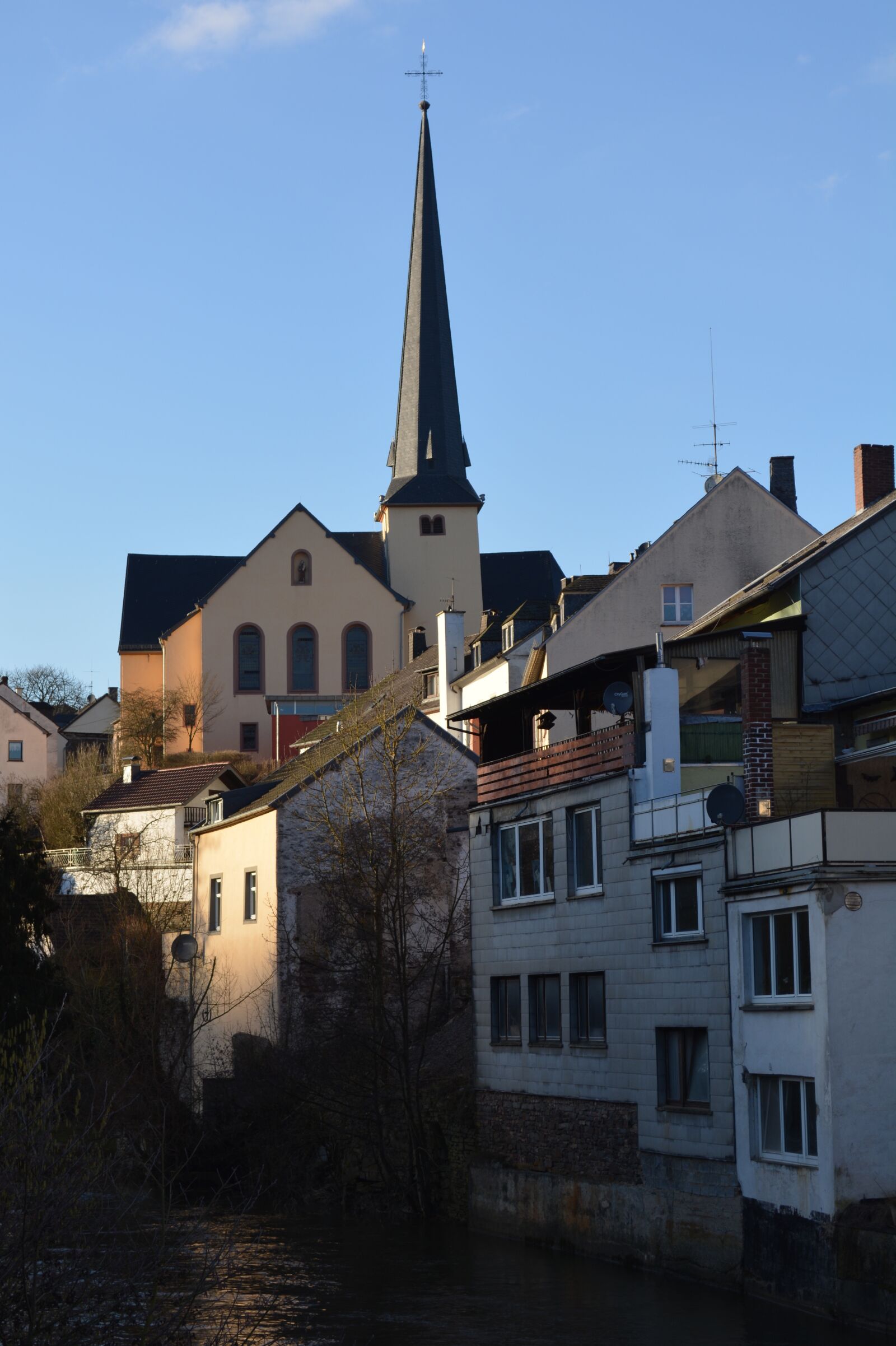 Nikon D5200 sample photo. City, waxweiler, church photography