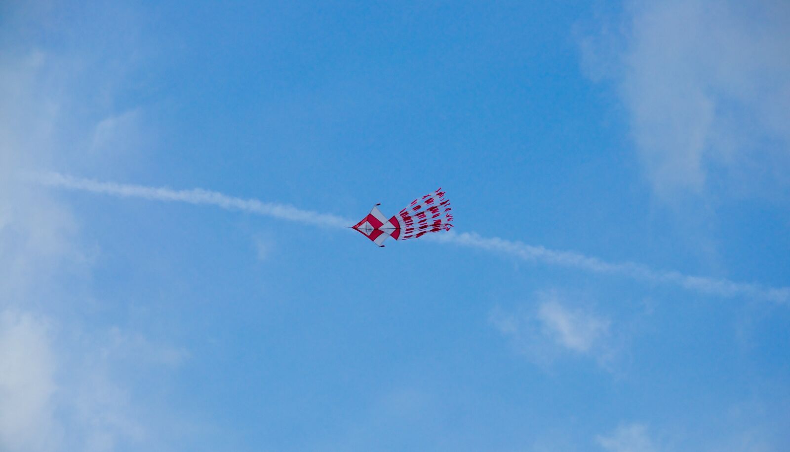 Nikon D90 sample photo. Kite, red, jet photography