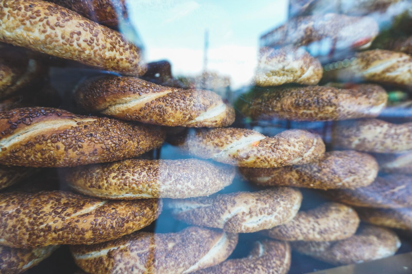 Sony a6000 sample photo. Simit, bread, bagel photography