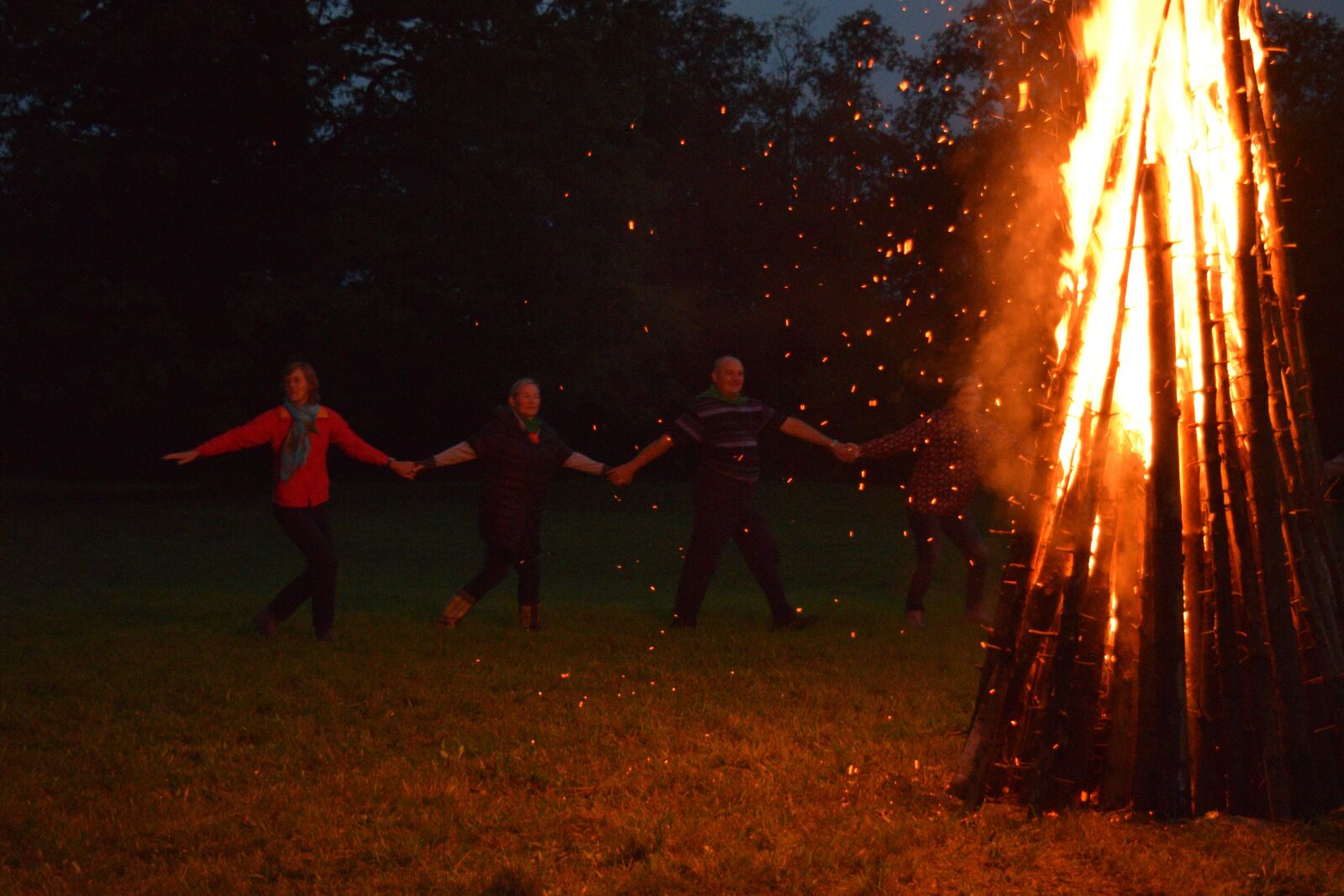 Nikon D3300 sample photo. Fire, bonfire, dancing photography