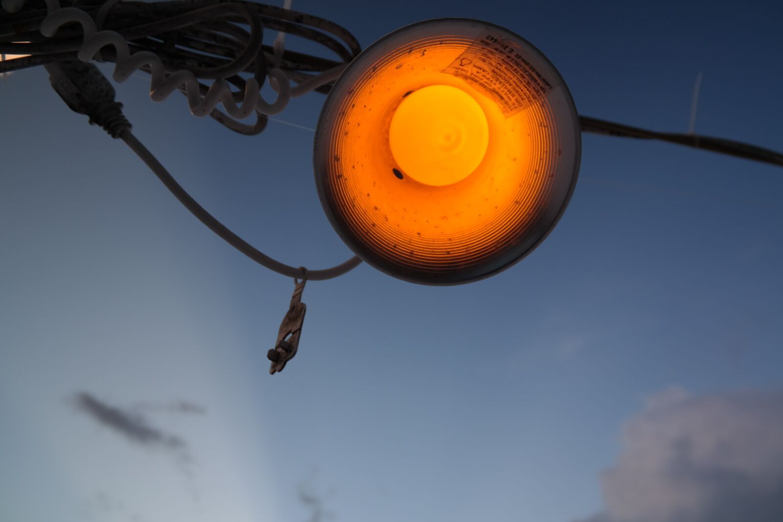 Samsung NX300 sample photo. Lamp, light, orange photography