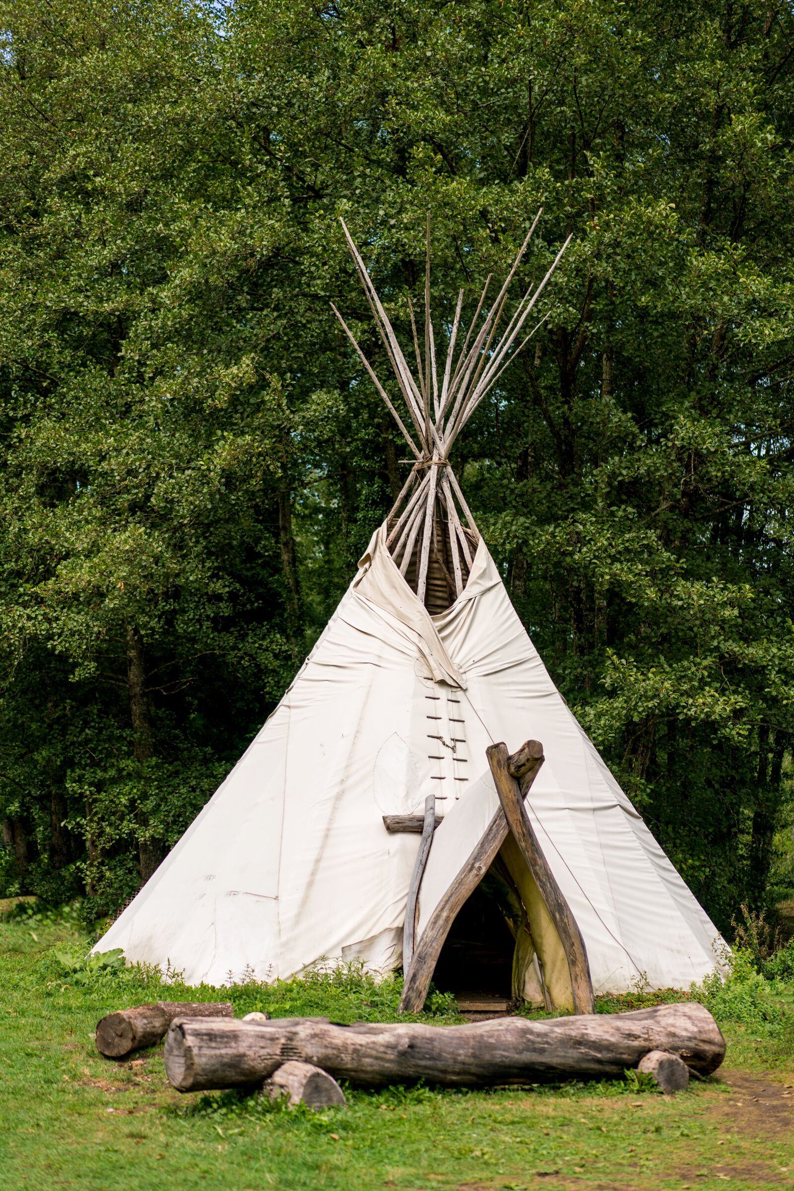 Sony a7R II + Sony Sonnar T* FE 55mm F1.8 ZA sample photo. Tipi, tent, indians photography