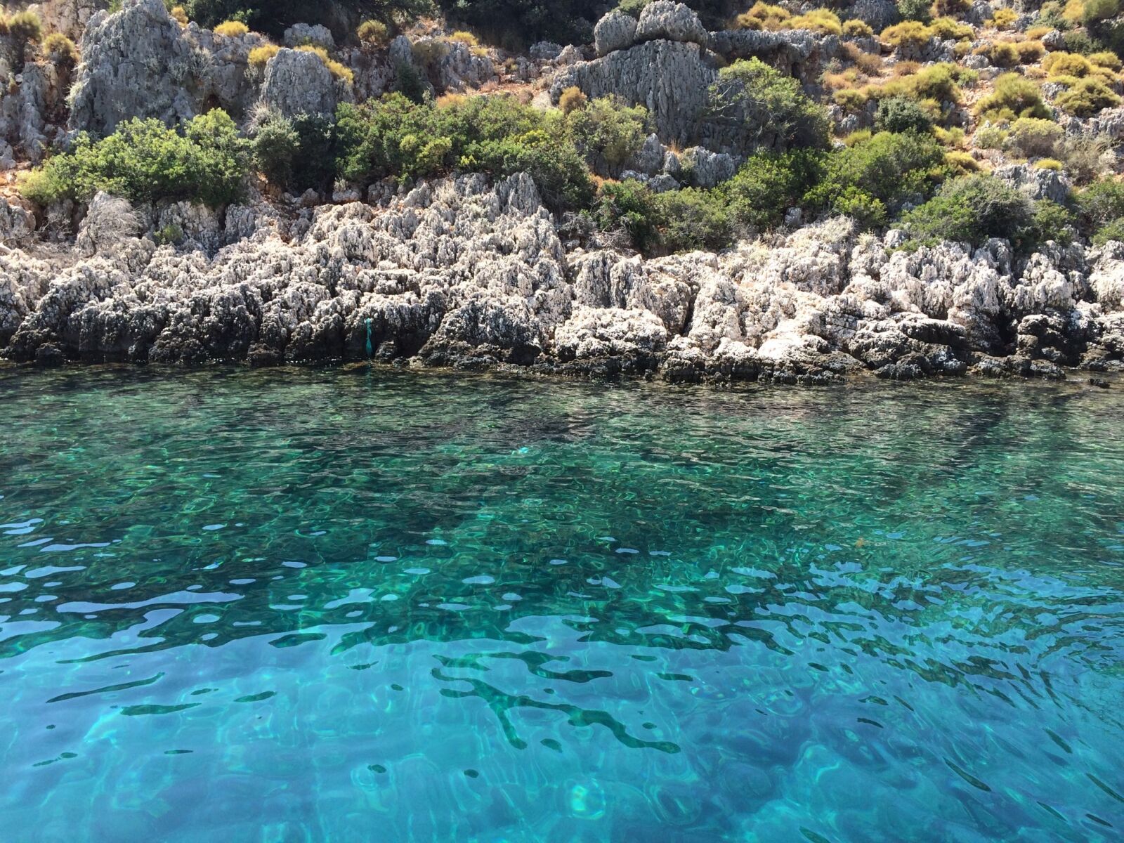 iPhone 5s back camera 4.15mm f/2.2 sample photo. Crystal waters, browse, kekova photography