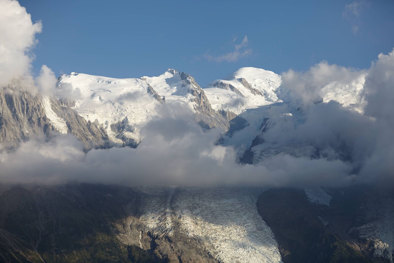 Canon EOS 5D Mark II sample photo. Chamonix, glacier, landscape photography