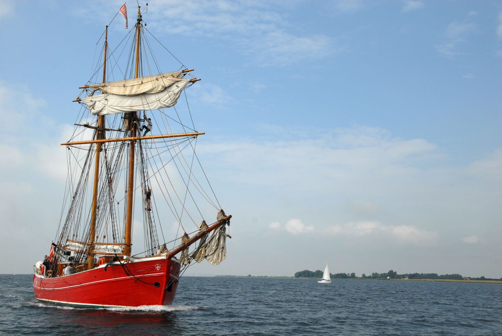 Nikon D200 sample photo. Sailing vessel, baltic sea photography
