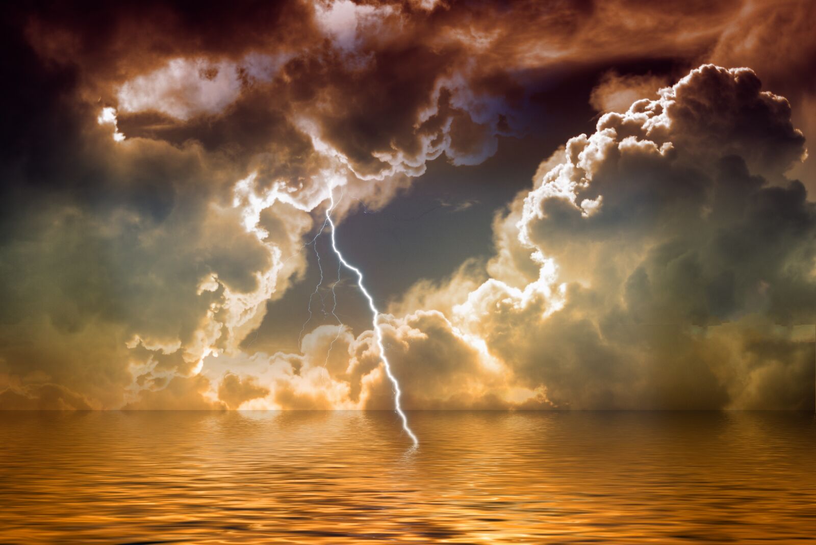 Sony Alpha DSLR-A230 sample photo. Flash, thunderstorm, clouds photography