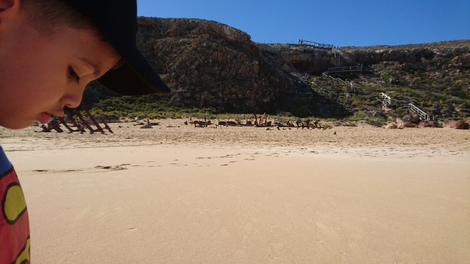 Sony Xperia Z5 sample photo. Australia, beach, coast, ship photography