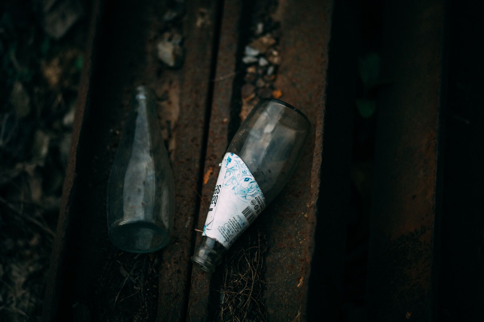Canon EOS 6D sample photo. Two bottle, bottles, expired photography