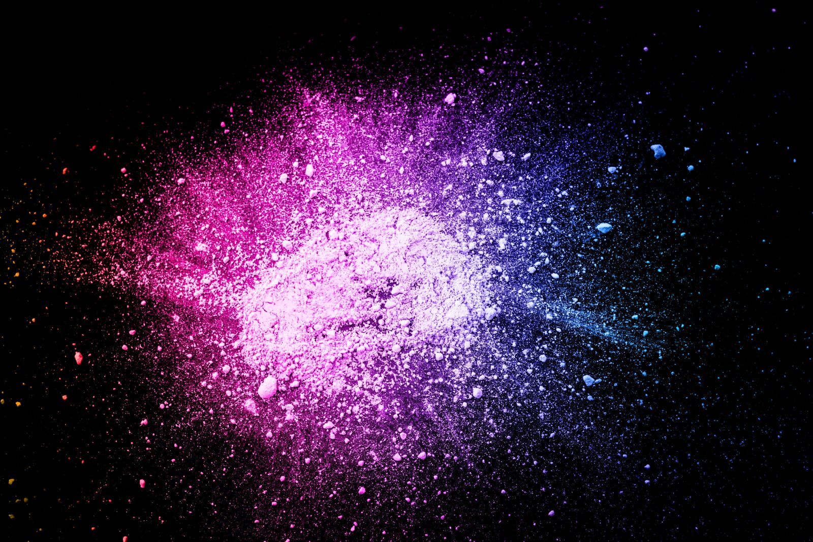 Nikon D7200 sample photo. Color, powder, splash photography