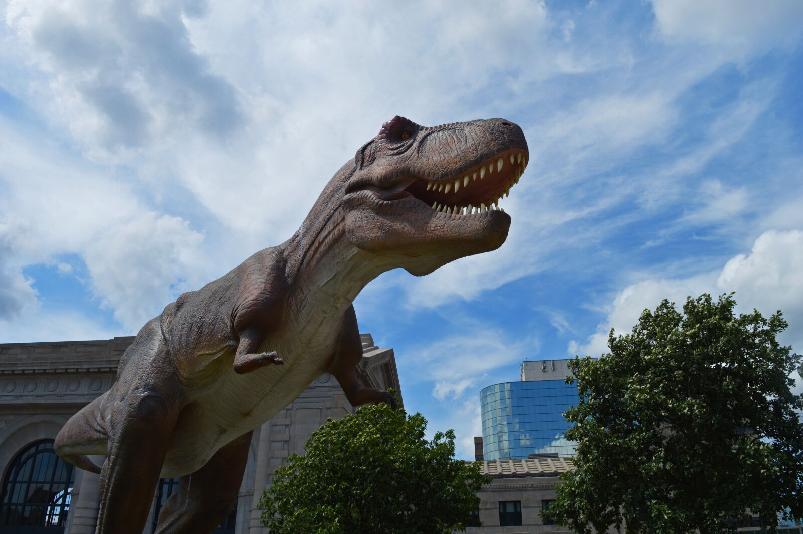 Nikon D3200 sample photo. Dinosaur, dinosaur exhibit, dinosaur photography