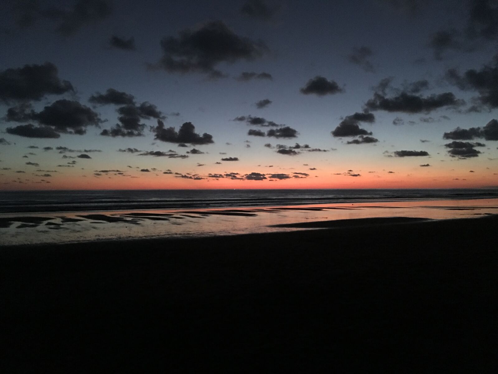 Apple iPhone 6s Plus sample photo. Beach, clouds, ocean, sunset photography