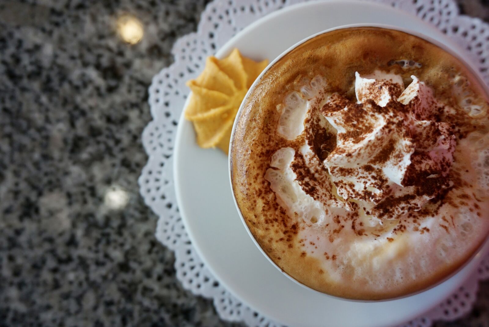 Sony E 16-50mm F3.5-5.6 PZ OSS sample photo. Coffee, beverage, cafe photography