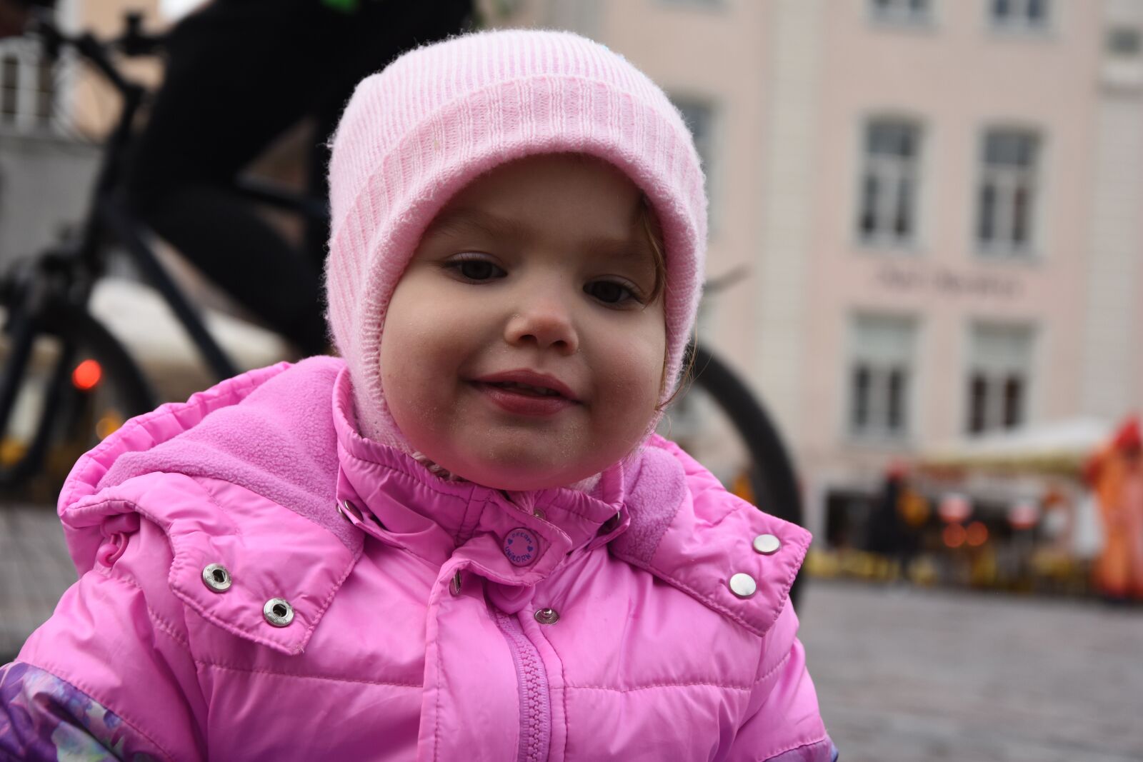 Nikon D5500 sample photo. Russian girl, baby, joy photography