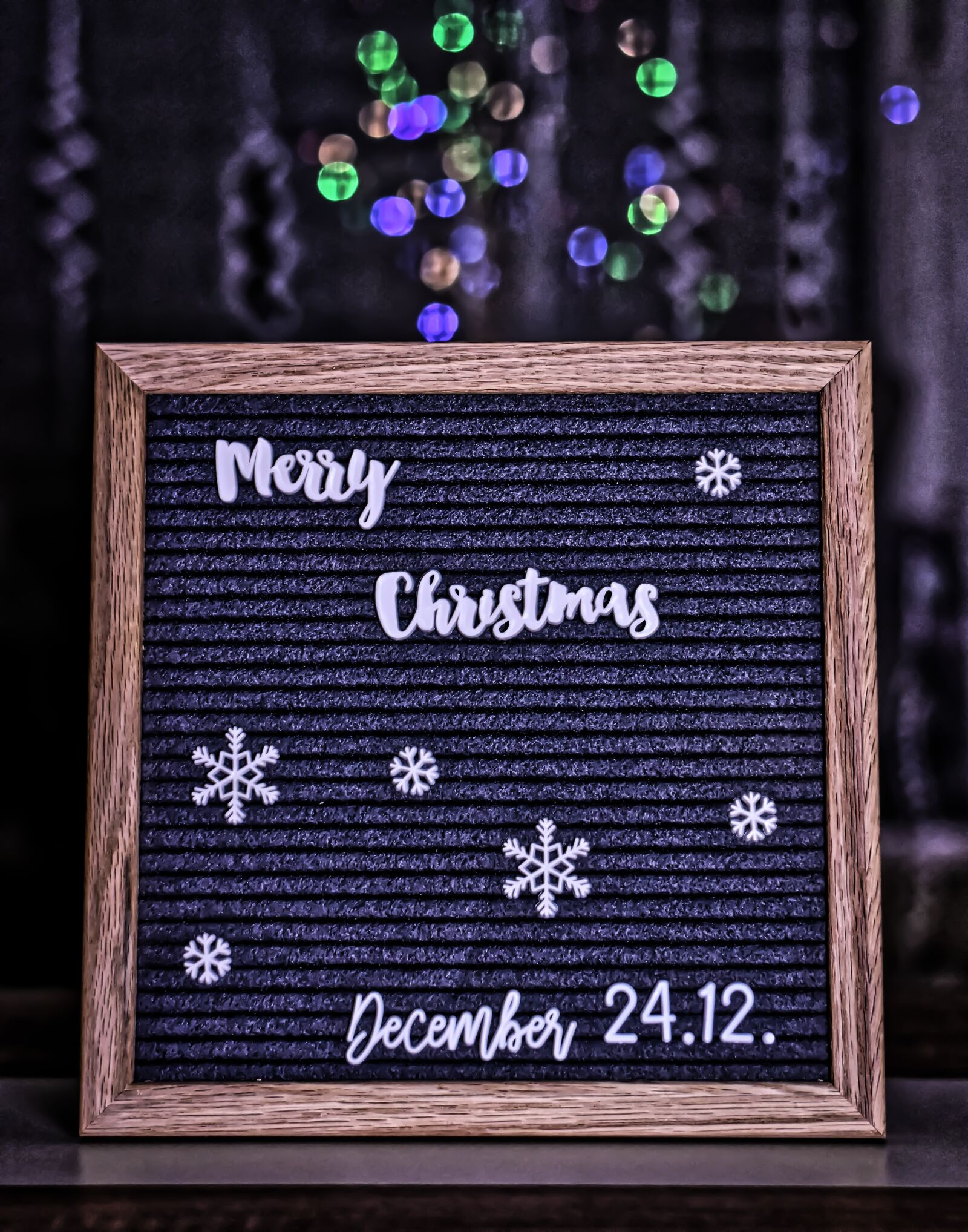 Nikon D7200 sample photo. Christmas, greeting card, christmas photography