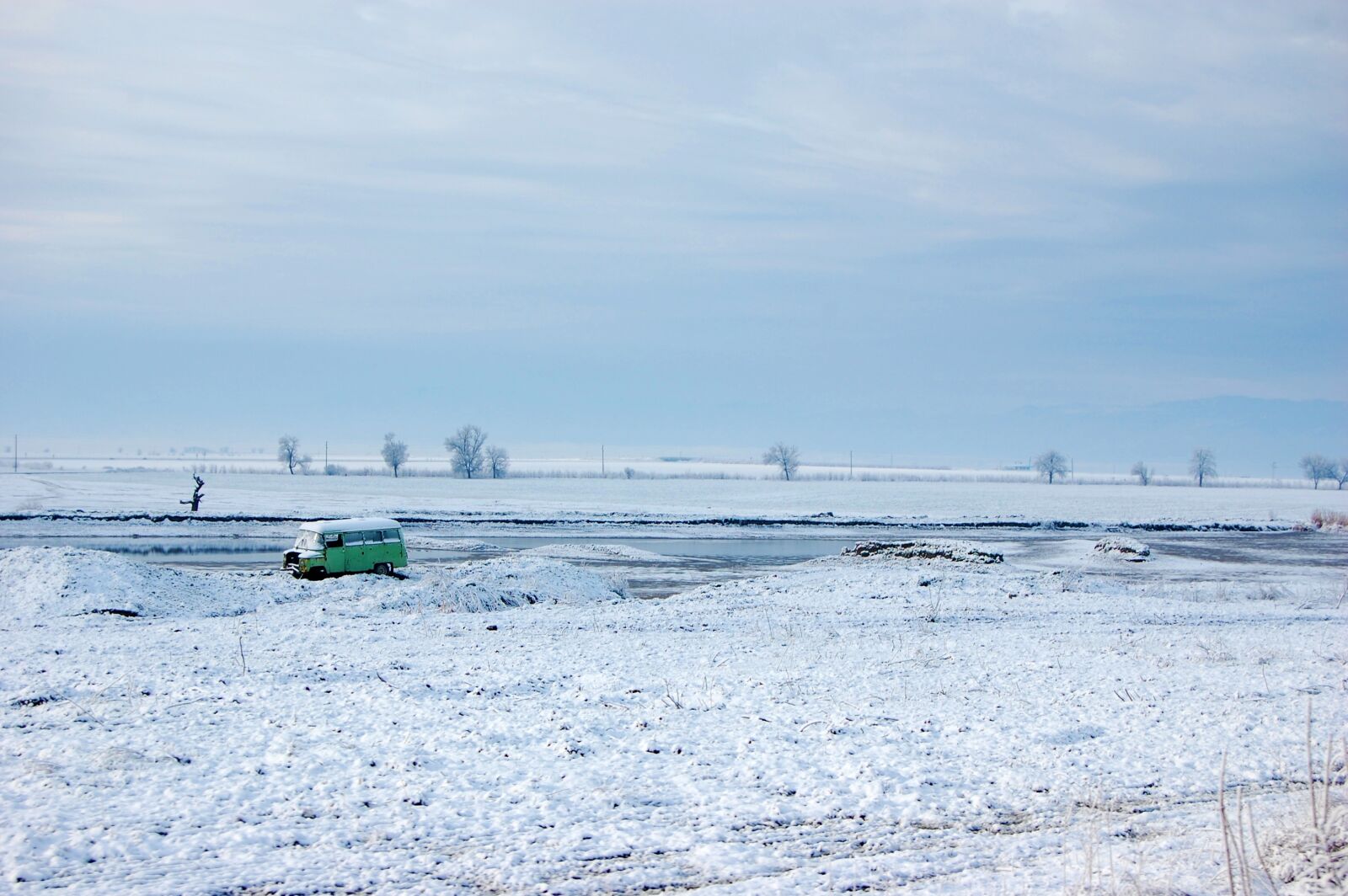 Nikon D40 sample photo. Winter, landscape, snow photography