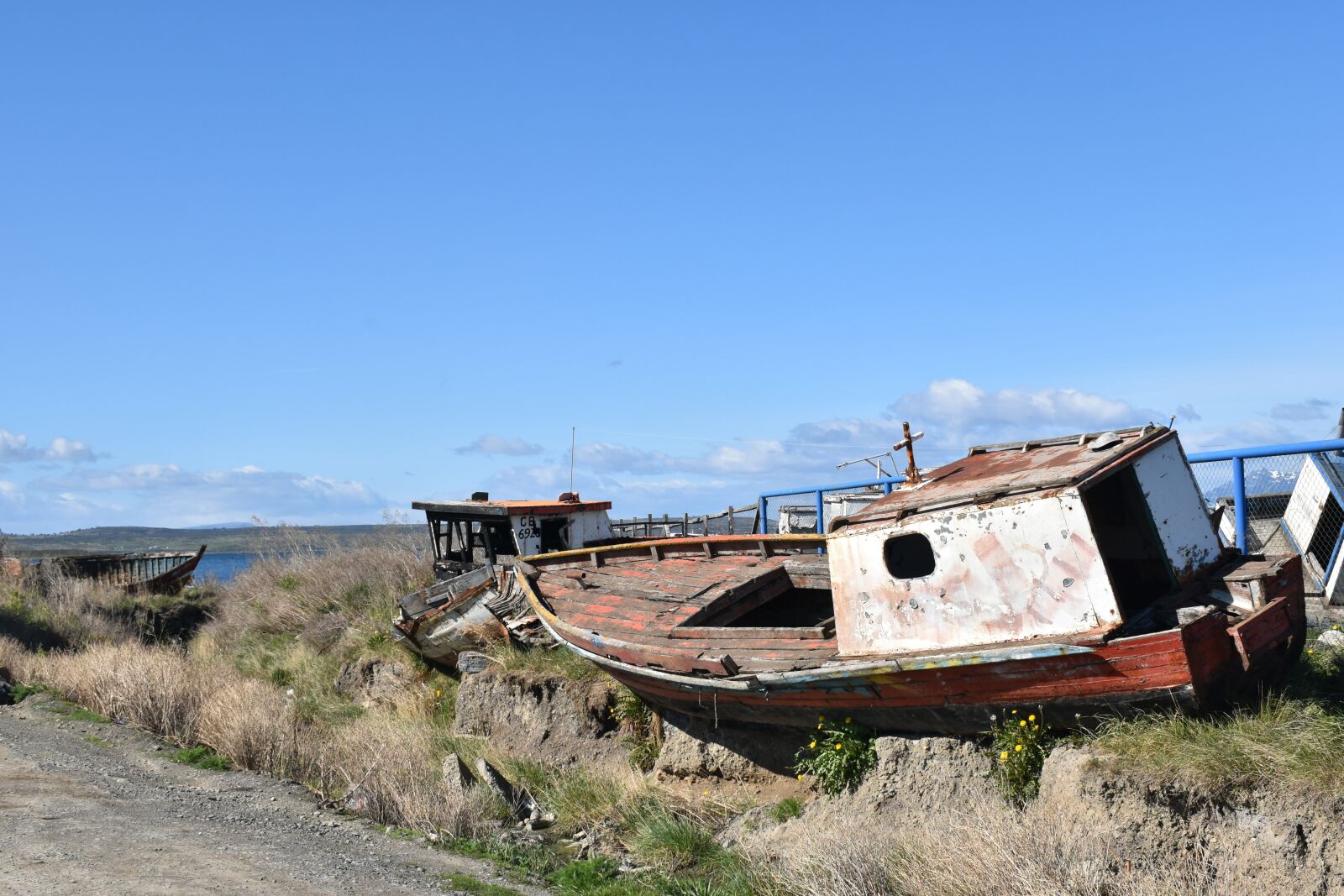 Nikon D5500 sample photo. Patagonia, puerto natales, boat photography