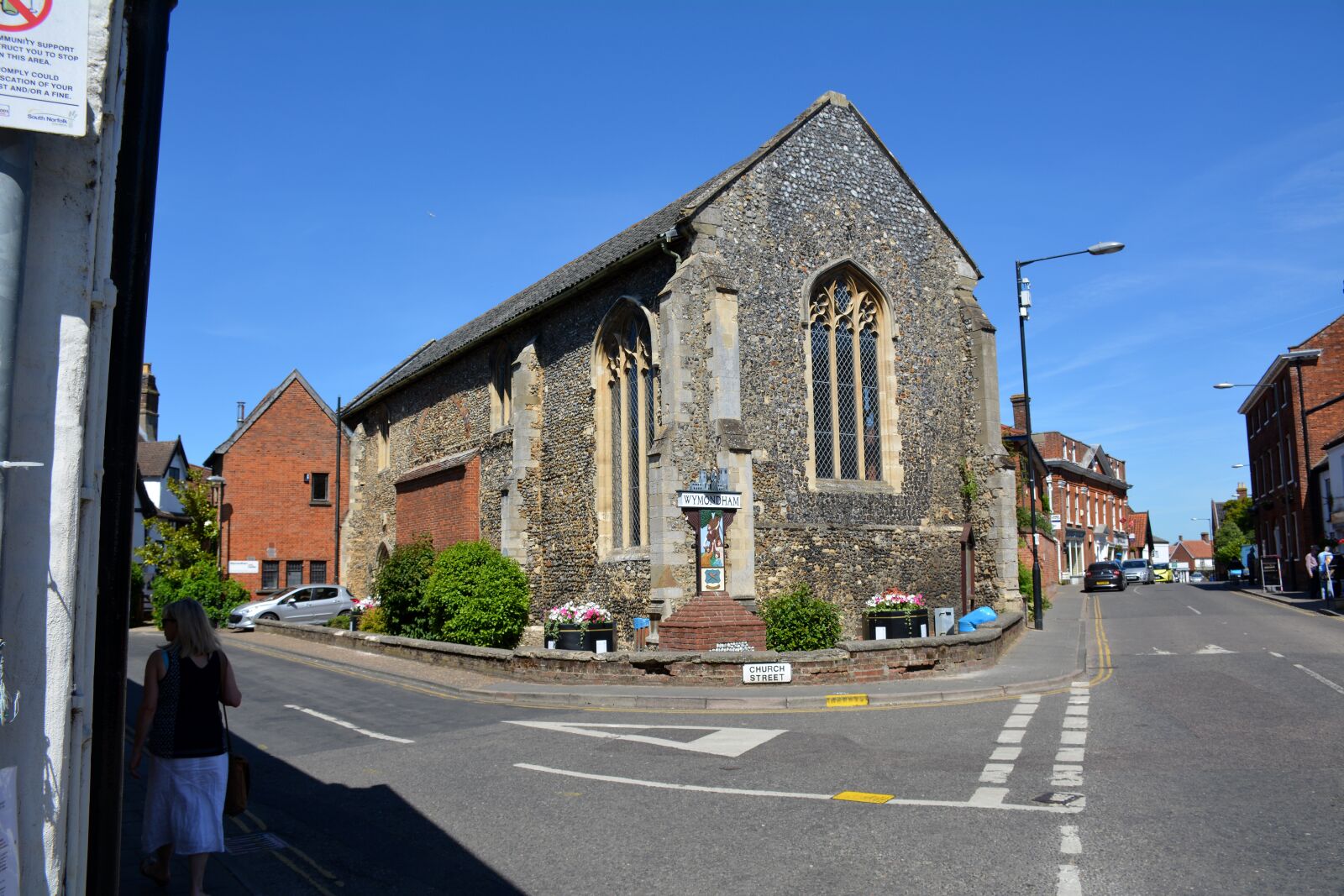 Nikon D5200 sample photo. England, wymondham, old church photography