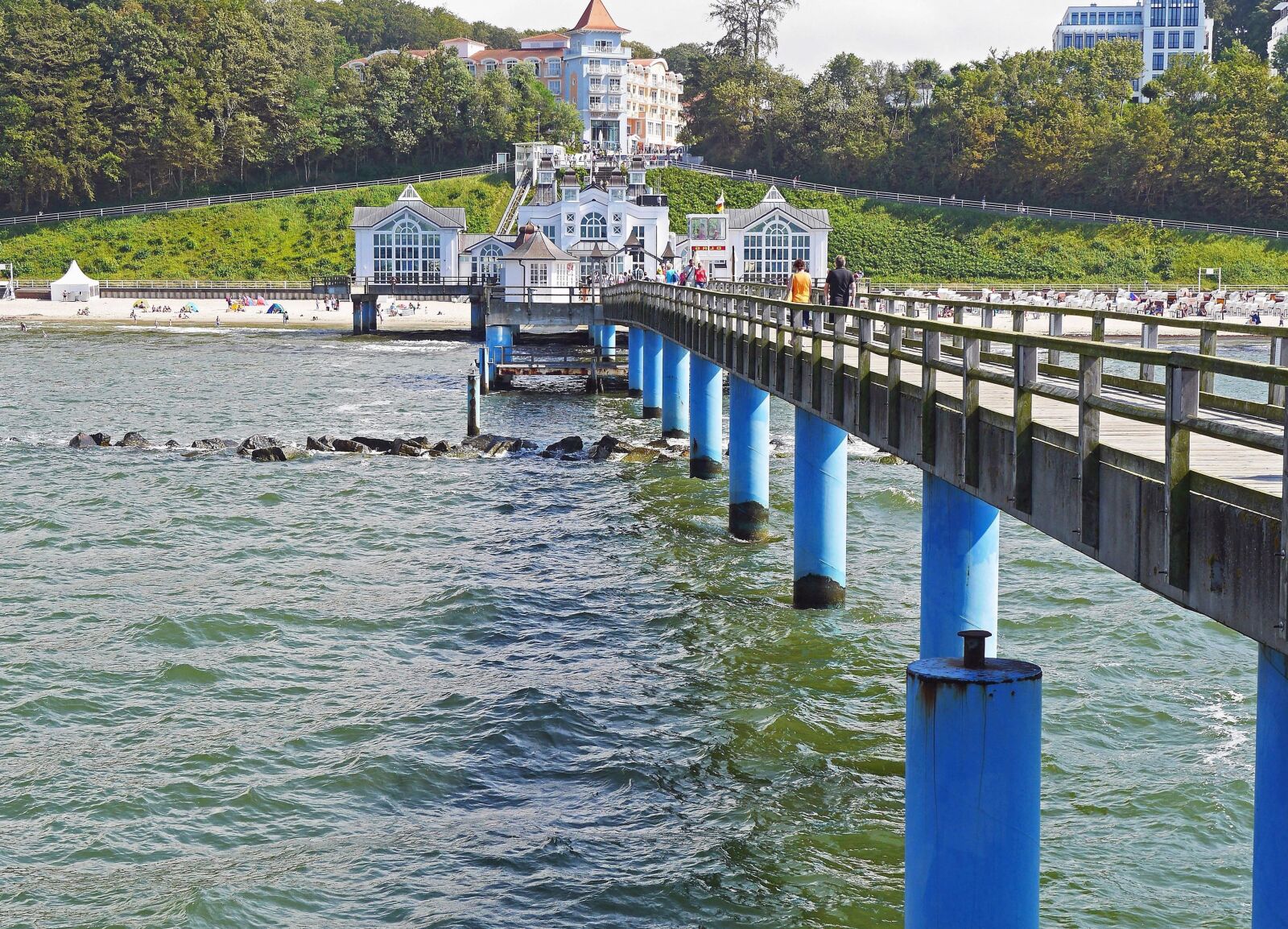 Panasonic Lumix DMC-GH3 sample photo. Water, city, sky, sea photography