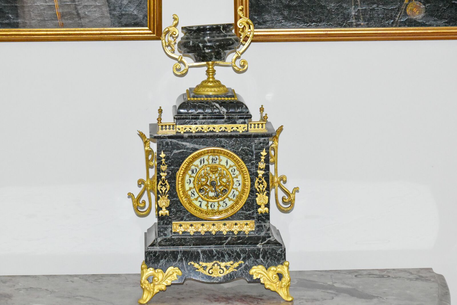 Nikon D5500 sample photo. Antiquity, baroque, clock, handmade photography
