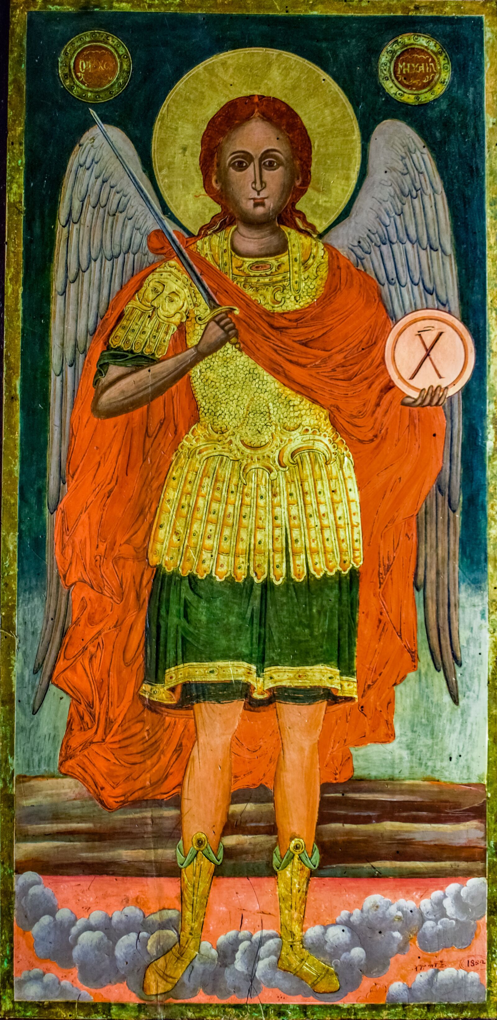 Nikon D3300 sample photo. Archangel michael, icon, religion photography