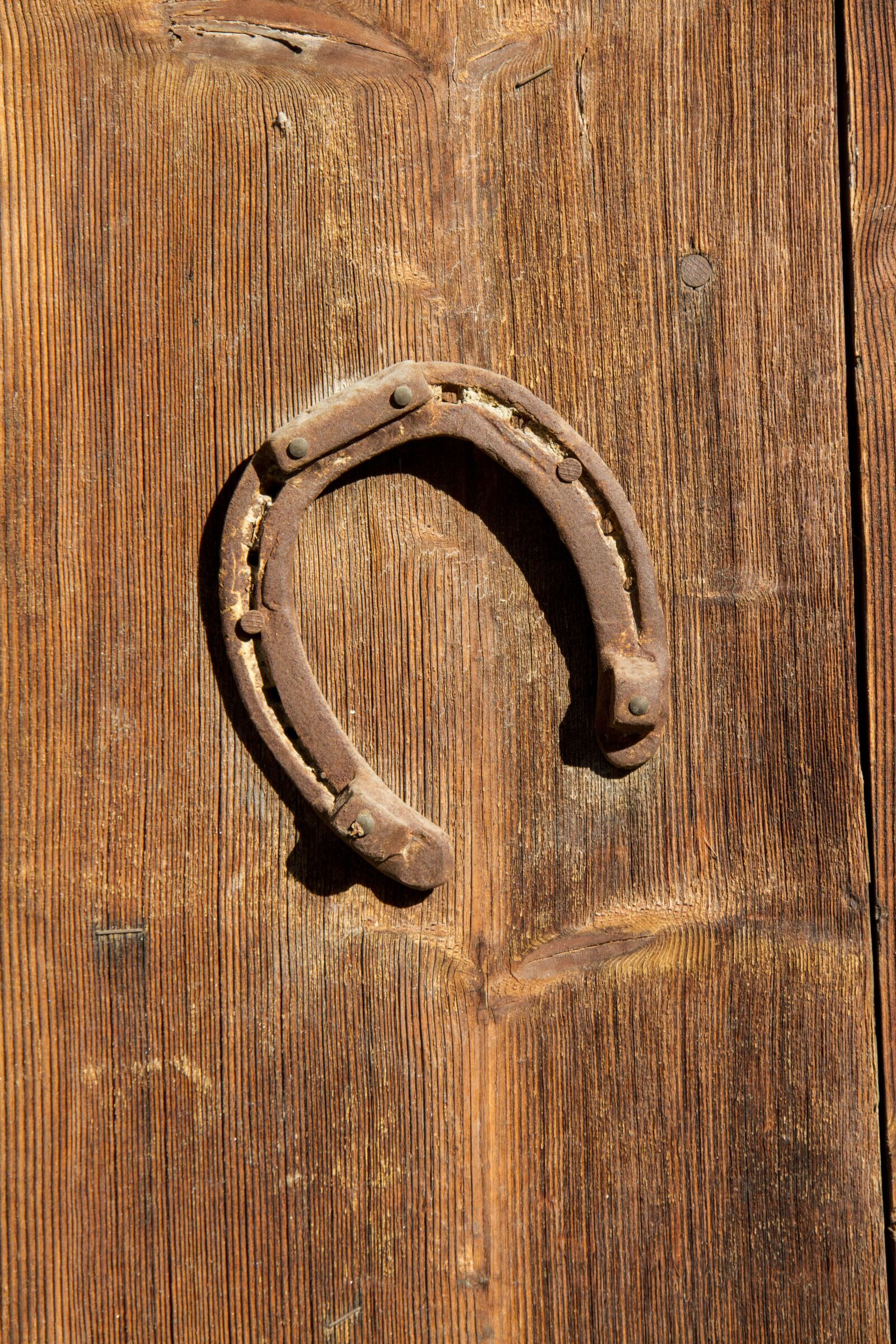 Canon EOS 7D sample photo. Horseshoe, wood, lucky charm photography