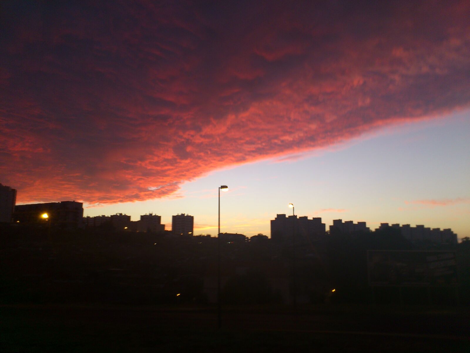 Sony Ericsson Xperia arc S sample photo. Storm, rain, sky photography
