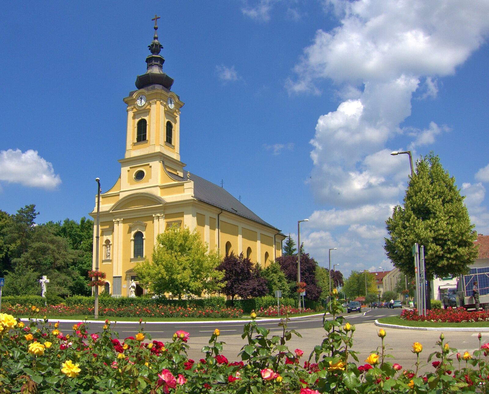 Canon PowerShot S110 sample photo. Hungary, tiszakecske, church photography