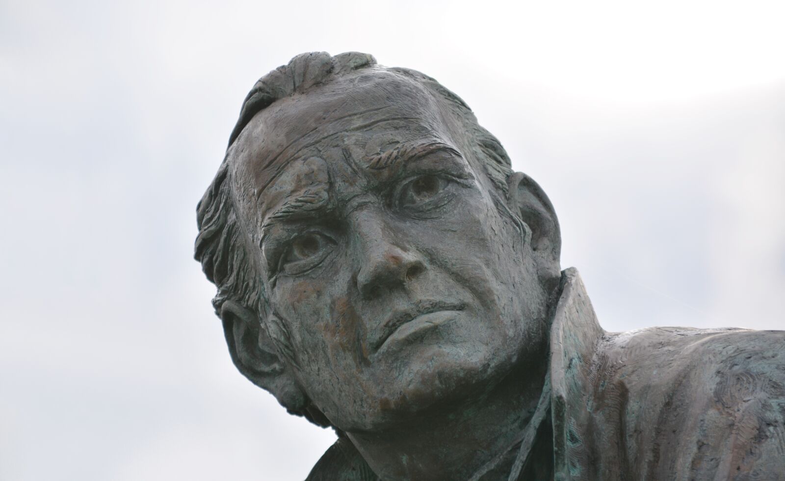 Nikon D5200 sample photo. Statue, face, bust photography