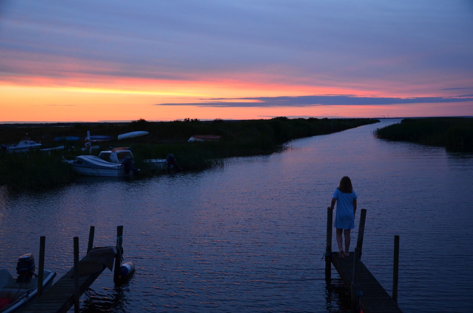 Nikon D5100 sample photo. Denmark, fjord, sunset photography